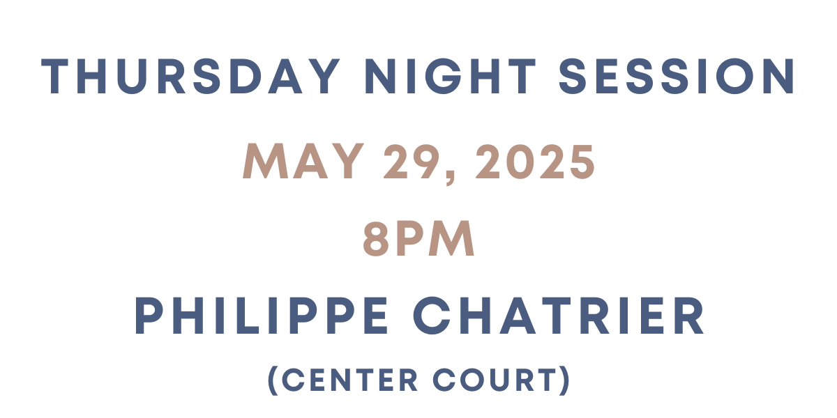 French Open Tickets 5/29/2025 - Monfils vs Draper - Thursday Night Session - Philippe Chatrier (Center Court)