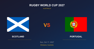 Scotland vs Portugal - Rugby World Cup 2027 - Brisbane