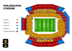 Buy FIFA World Cup 2026 Tickets | Brazil vs Haiti | Match 29 - Lincoln Financial Field, Philadelphia