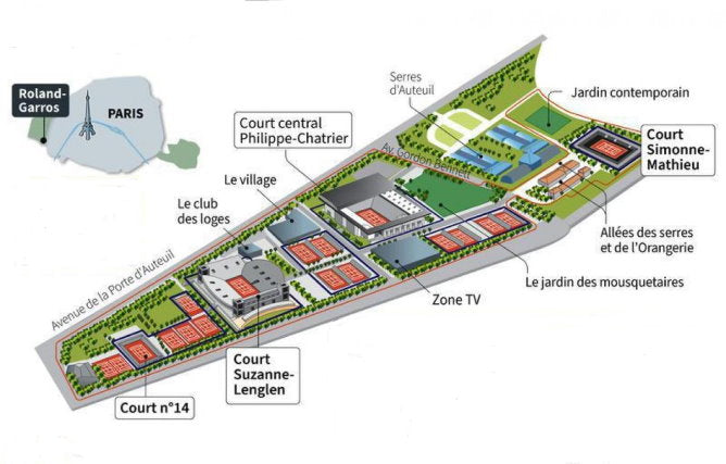 Billets Roland Garros 01/06/2024 - Séance du samedi - Philippe Chatrier (Cour Central)