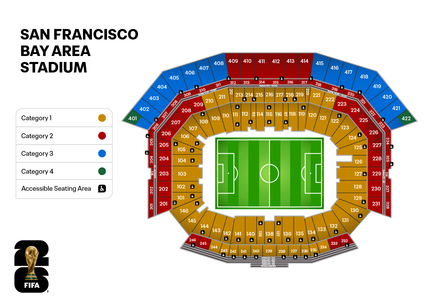 Buy FIFA World Cup 2026 Tickets | Austria vs Jordan | Match 20 - Levi's Stadium, Santa Clara